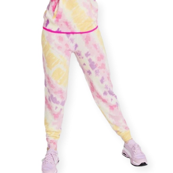 Charter Club Luxury 100% Cashmere Tie-Dye Jogger Pants – Size L NWT - Picture 1 of 3